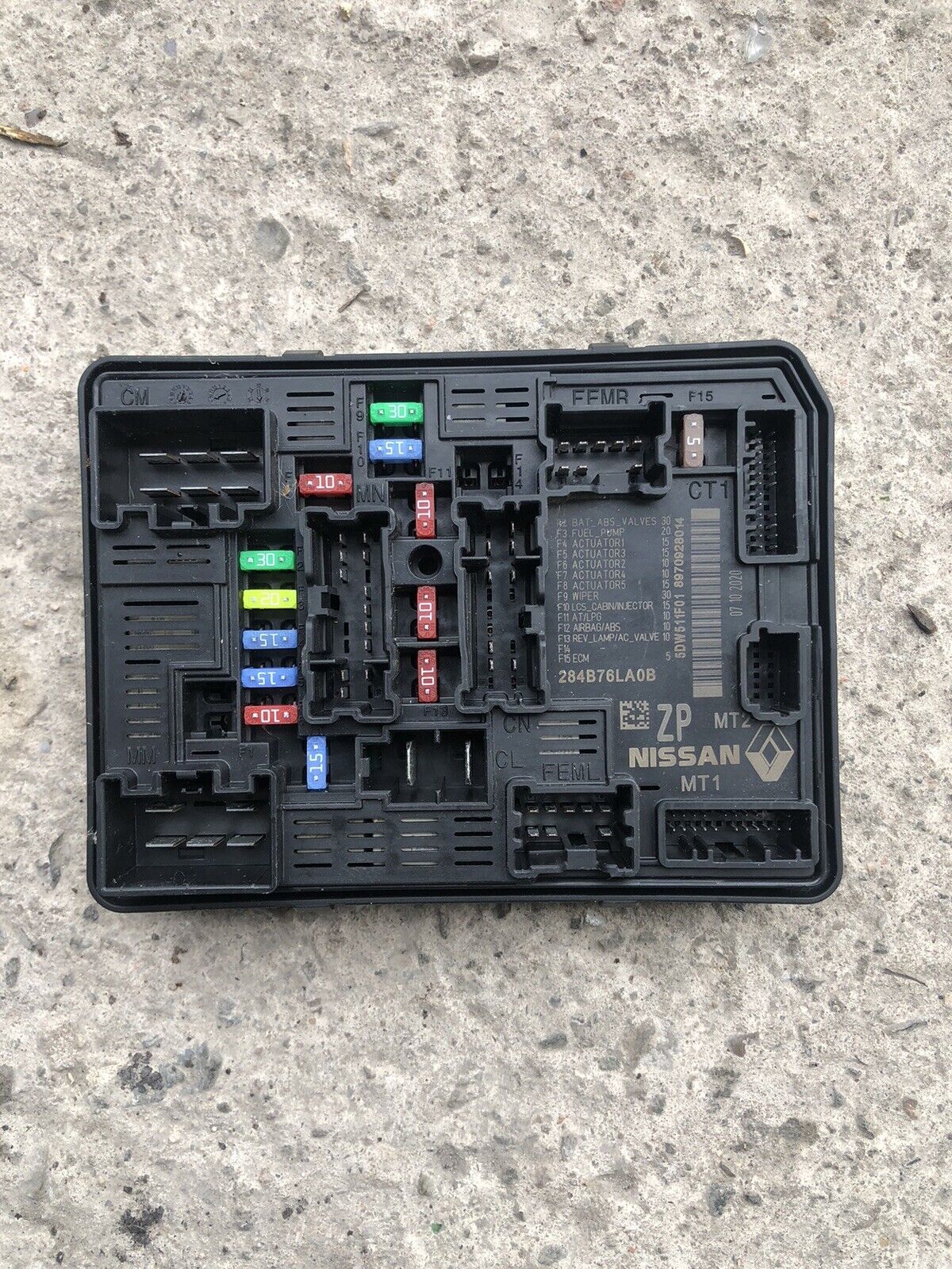 284b76la0b fuse box nissan juke digt 2021 Claverdon Salvage & Spares